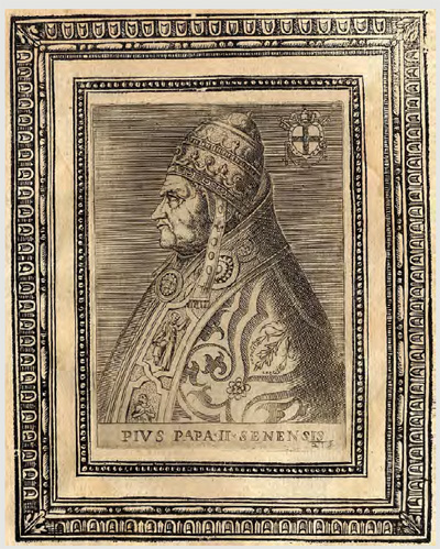 Pio II Piccolomini, Giovanni da Castro e la scoperta dell'allume