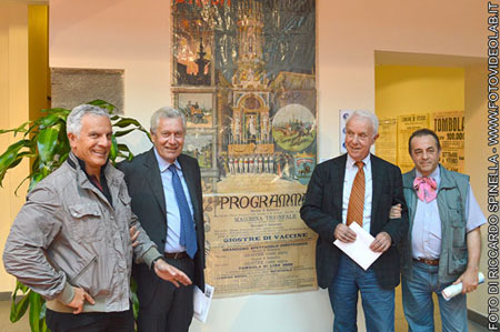Massimo Mecarini, Leonardo Michelini, Mario Brutti e Mauro Galeotti