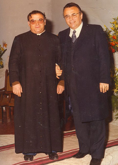 Don Armando Marini e Bruno Matteacci
