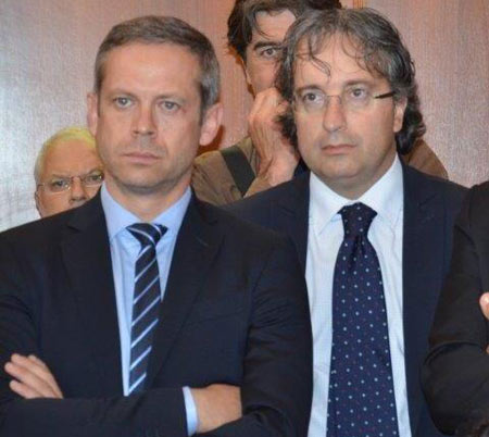 Mauro Pacifici e Andrea Renna, presidente e direttore di Coldiretti Viterbo