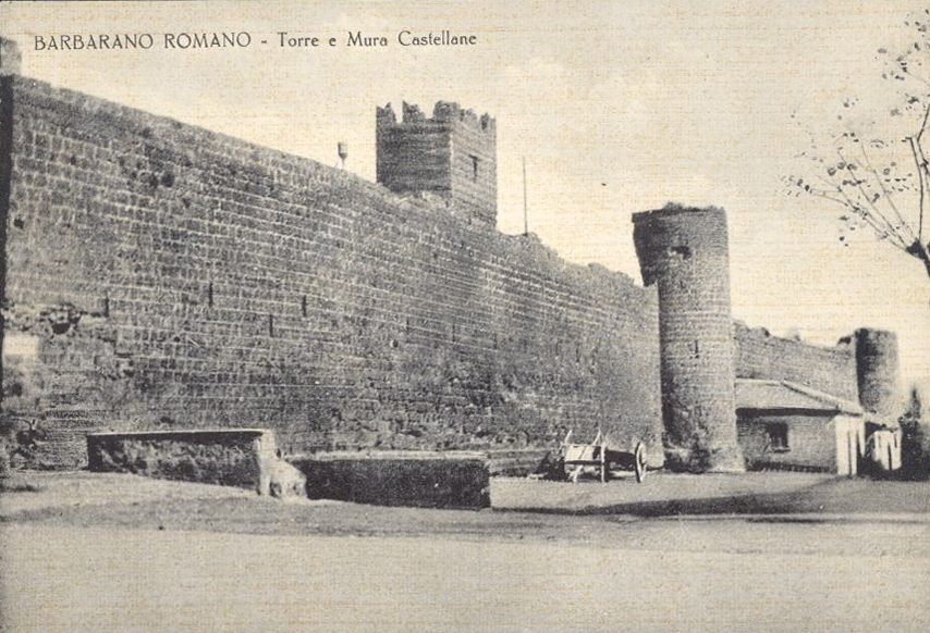 Barbarano Romano nel 1931 (Archivio Mauro Galeotti)