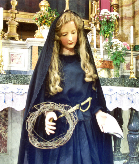 La Madonna Addolorata di Bagnaia (fraz. di Viterbo)