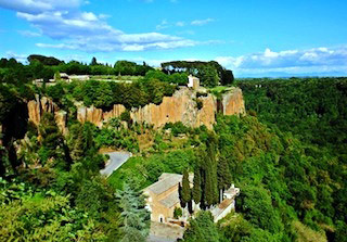 Valle Suppentonia a Castel Sant'Elia
