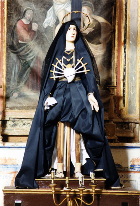 La Madonna Addolorata di Gallese