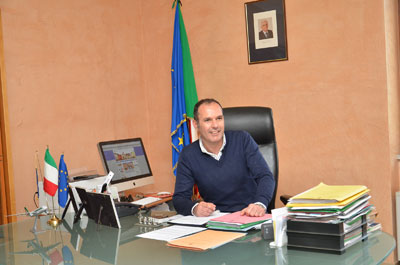 il sindaco Sergio Caci