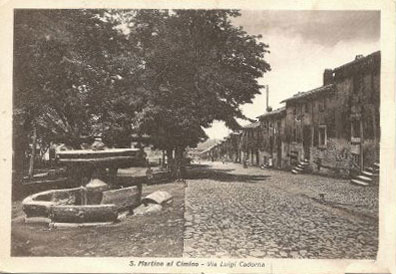 San Martino al Cimino nel 1941 (Archivio Mauro Galeotti)