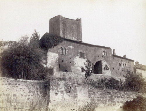 Tuscania 1900 c. (Foto Romualdo Moscioni, viterbese)