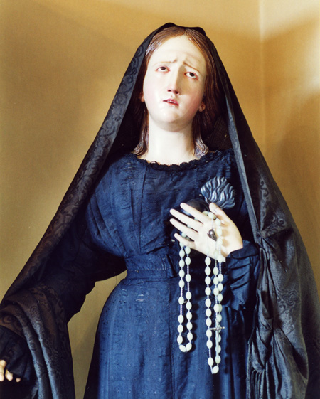 La Madonna Addolorata di Tuscania (culto domestico presso famiglia Braconi)