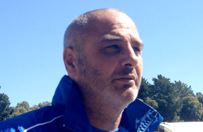 Attilio Gregori, allenatore della Viterbese
