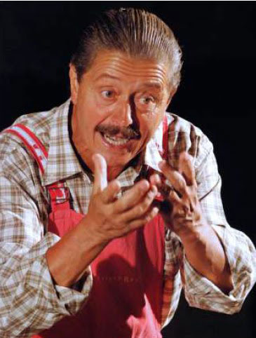 L'attore Pietro Benedetti