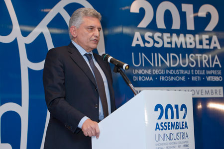 Il presidente di Unindustria, Maurizio Stirpe