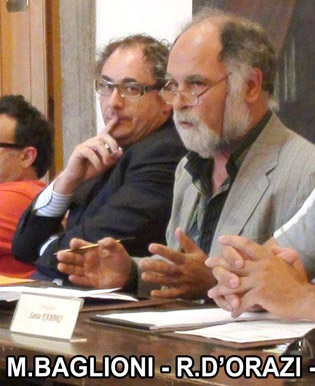 Massimiliano Baglioni e Raffaele D'Orazi