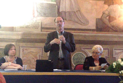 Luciano Osbat alla conferenza "Ri_conoscere santa Rosa"