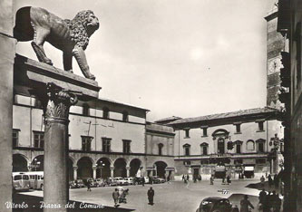 Piazza del Plebiscito negli anni '50 (Archivio Mauro Galeotti)