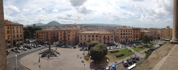 Viterbo Piazza della Rocca